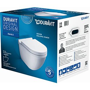Duravit Starck 3 WC compact set 42250900A1 blanc, avec siège WC