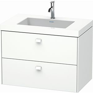 Duravit Brioso c-bonded washbasin with substructure BR4606O1818, 80x48cm, White Matt , 2000 Hanloch