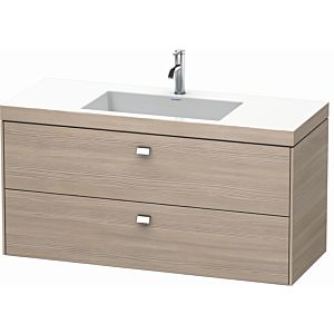 Duravit Brioso c-bonded washbasin with substructure BR4608O1031, 120x48, Pine Silver / chrome, 2000 Hanloch