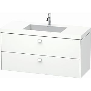 Duravit Brioso c-bonded washbasin with substructure BR4608O1818, 120x48cm, White Matt , 2000 Hanloch