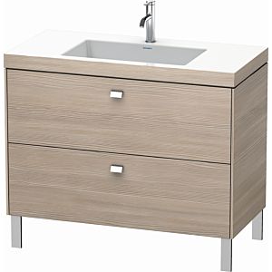 Duravit Brioso c-bonded washbasin with substructure BR4702O1031, 100x48, Pine Silver / chrome, 2000 tap hole