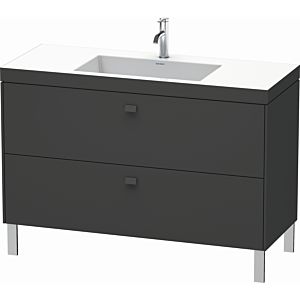 Duravit Brioso c-bonded washbasin with substructure BR4703N1031 120x48, Pine Silver / chrome, without faucet.