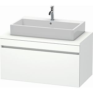 Duravit DuraStyle vanity unit DS531401818 100 x 54.8 cm, matt white, for console, 2000 pull-out