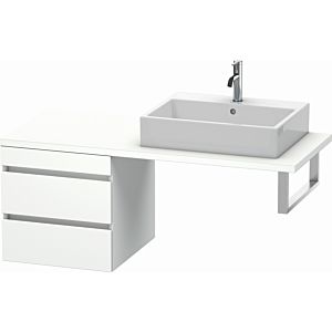Duravit DuraStyle vanity unit DS533701818 50 x 54.8 cm, matt white, for console, 2 drawers