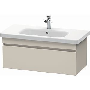 Duravit DuraStyle vanity unit DS638209191 93 x 44.8 cm, taupe, 2000 pull-out, wall-hung