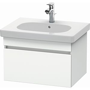 Duravit DuraStyle vanity unit DS638301818 60 x 45.3 cm, matt white, 2000 pull-out, wall-hung