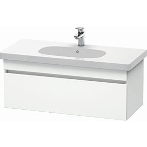 Duravit DuraStyle vanity unit DS638501818 100 x 45.3 cm, matt white, 2000 pull-out, wall-hung