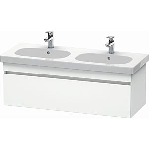 Duravit DuraStyle vanity unit DS638601818 115 x 45.3 cm, matt white, 2000 pull-out, wall-hung