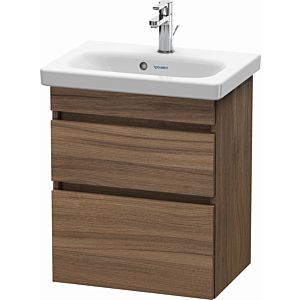 Duravit DuraStyle vanity unit DS640307979 50 x 36.8 cm, natural walnut, 2 drawers, wall-hung