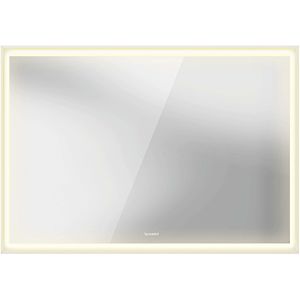 Duravit L-Cube Lichtspiegel LC7382000000100 100 x 70 x 6,7 cm, 32 W, mit Spiegelheizung, 19 W, LED