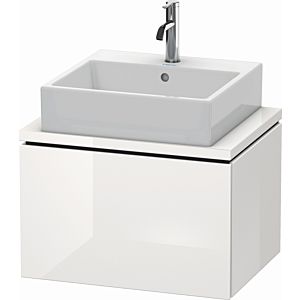 Duravit L-Cube vanity unit LC580008585 62 x 47.7 cm, white high gloss, for console, 2000 pull-out