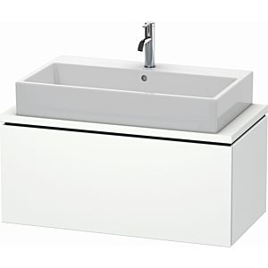 L-Cube Duravit vasque LC580301818 92 x 47,7 cm, blanc mat, pour console, 2000 coulissant