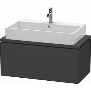 L-Cube Duravit vasque LC580304949 92 x 47,7 cm, graphite mat, pour console, coulissant 2000