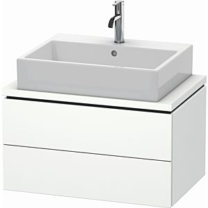 Duravit L-Cube vanity unit LC580601818 72 x 47.7 cm, matt white, for console, 2 drawers