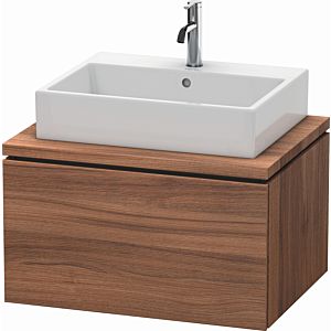 Duravit L-Cube vanity unit LC581107979 72 x 54.7 cm, natural walnut, for console, 1 pull-out