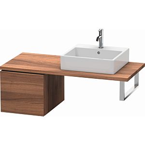 Duravit L-Cube base cabinet LC583107979 42 x 54.7 cm, natural walnut, for console, 2000 pull-out