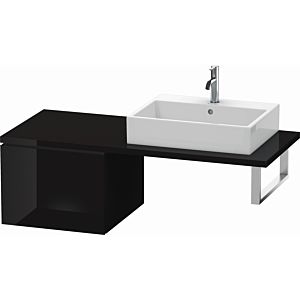 Duravit L-Cube base cabinet LC583204040 52 x 54.7 cm, black high gloss, for console, 2000 pull-out