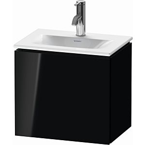 L-Cube Duravit vasque LC6133R4040 44x31,1x40cm, suspendu, porte à droite, noir brillant