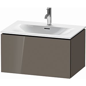 Duravit L-Cube vanity unit LC613608989 72 x 48, 2000 cm, flannel gray high gloss, 2000 pull-out, wall-hung