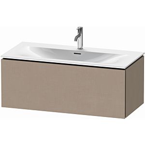 Duravit L-Cube vanity unit LC613807575 102 x 48, 2000 cm, linen, 2000 pull-out, wall-hung