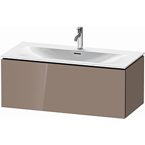 Duravit L-Cube vanity unit LC613808686 102 x 48, 2000 cm, cappuccino high gloss, 2000 pull-out, wall-hung
