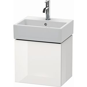 L-Cube Duravit vasque LC6245R2222 43,4x34,1x40cm, suspendu, porte à droite, blanc brillant