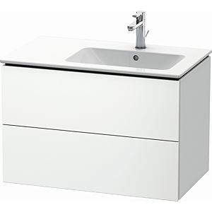 Duravit L-Cube vanity unit LC629201818 82x48.1x55cm, 2 drawers, basin on the right, matt white