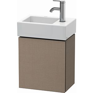 Duravit L-Cube vanity unit LC6293R7575 36.4x24.1x40cm, wall-hung, door on the right, linen