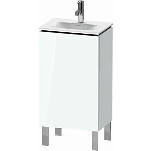 L-Cube Duravit vasque LC6580R8585 44x31,1x70,4cm, debout, porte à droite, blanc brillant