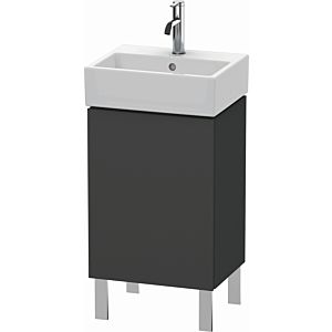 Duravit L-Cube vanity unit LC6750L4949 43.4x34.1x59.3cm, standing, door on the left, graphite matt
