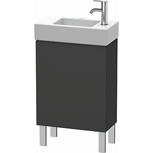L-Cube Duravit vasque LC6751L4949 48x24x58,1cm, debout, porte à gauche, graphite mat