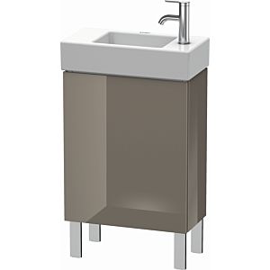 Duravit L-Cube vanity unit LC6751L8989 48x24x58.1cm, standing, door on the left, flannel gray high gloss