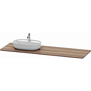 Duravit Luv washstand console LU9463L7777 178.3x59.5cm, left, walnut, made of solid wood, with 2000 cutout