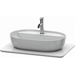 Duravit Luv washstand console LU946501717 68.8x47.5cm, white structure, made of quartz stone, with 2000 cutout