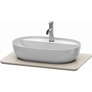 Duravit Luv washstand console LU946502525 68.8x47.5cm, Sand structure, made of quartz stone, with 2000 cutout