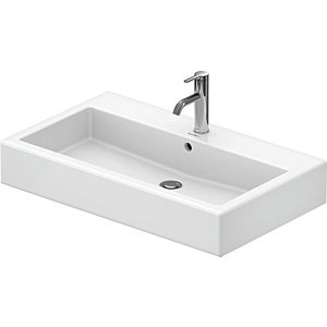 Duravit Vero lavabo 0454800027 80 x 47 cm, blanc, meulé, avec trou pour robinet