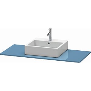 Duravit XSquare console XS060D04747 80x55cm, with 2000 cutout, stone Blue high gloss
