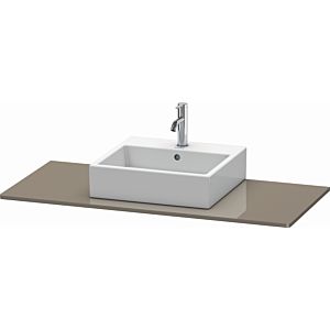 Duravit XSquare console XS060D08989 80x55cm, with 2000 cutout, flannel gray high gloss