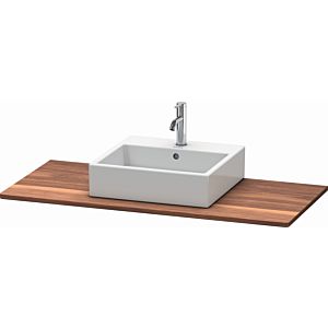 Duravit XSquare solid wood console XS061F07777 120x55cm, American walnut, with 2000 cutout