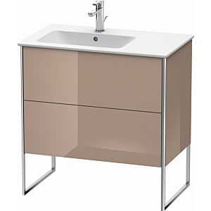 Duravit XSquare Duravit XSquare XS445008686 81x59.2x47.8cm, 2 pull-outs, basin on the left, high-gloss cappuccino