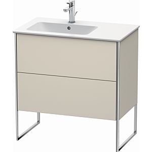 Duravit XSquare Duravit XSquare XS445009191 81x59.2x47.8cm, 2 pull-outs, basin on the left, Taupe
