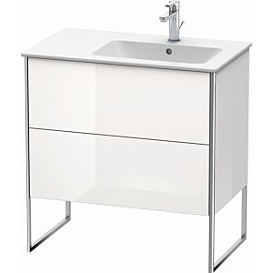 Duravit XSquare Duravit XSquare XS445202222 81x59.2x47.8cm, 2 pull-outs, basin on the right, white high gloss