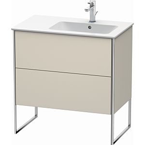 Duravit XSquare Duravit XSquare XS445209191 81x59.2x47.8cm, 2 pull-outs, basin on the right, Taupe