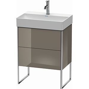 Duravit XSquare Duravit XSquare XS445308989 58.4x49.1x39cm, 2 pull-outs, flannel gray high gloss