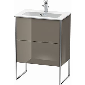 Duravit XSquare Duravit XSquare XS445408989 61x59.2x38.8cm, 2 pull-outs, flannel gray high gloss