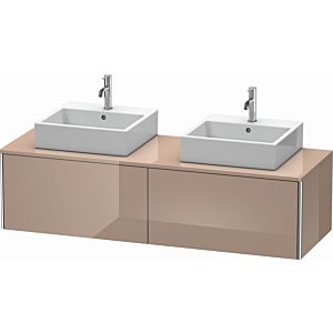 Duravit XSquare Duravit XSquare XS4907B8686 160x40x54.8cm, 2 pull-outs, both sides, high-gloss cappuccino