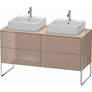Duravit XSquare Duravit XSquare XS4926B8686 140x53.8x54.8cm, 4 pull-outs, both sides, high-gloss cappuccino