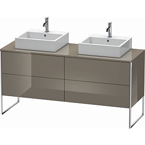Duravit XSquare Duravit XSquare XS4927B8989 160x53.8x54.8cm, 4 pull-outs, both sides, flannel gray high gloss