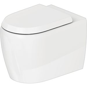 Duravit Qatego WC à fond creux 2020092000 39x60cm, 4,5 l, sans rebord, blanc brillant HygieneGlaze