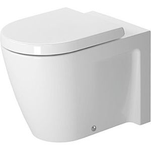 Duravit Starck 2 WC à fond creux 21280900001 37x57cm, 4,5 l, sortie horizontale, blanc